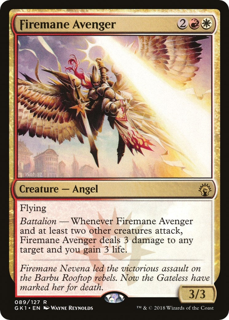 Image for Firemane Avenger (Guilds of Ravnica: Guild Kits) (89) - Magic: The Gathering