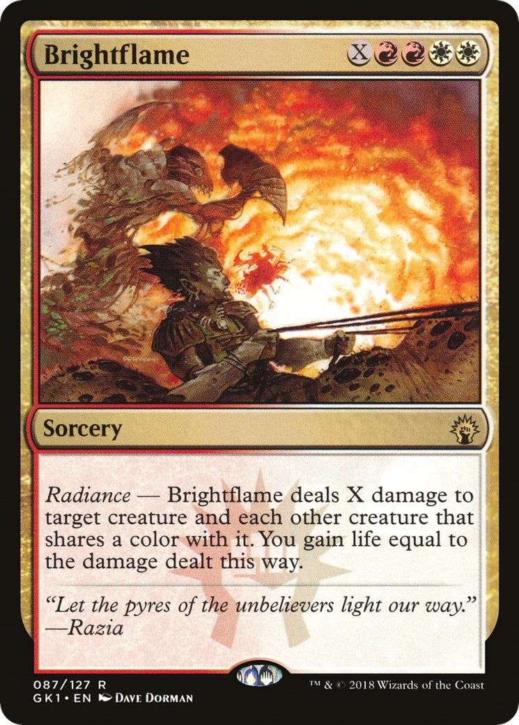 Image for Brightflame (Guilds of Ravnica: Guild Kits) (87) - Magic: The Gathering