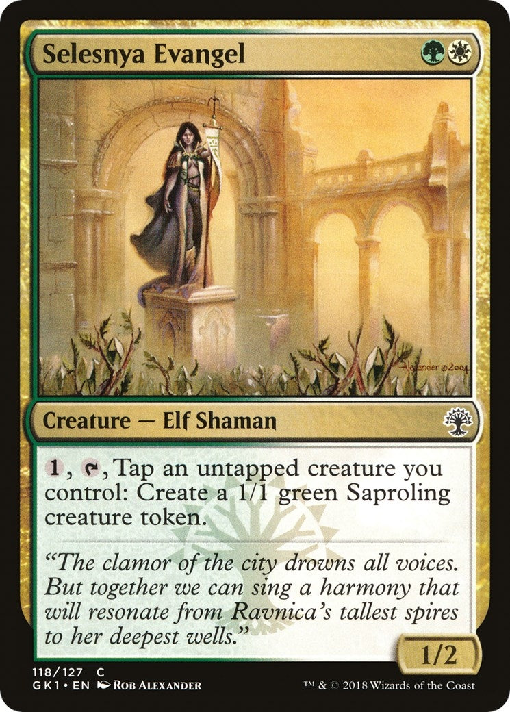 Image for Selesnya Evangel (Guilds of Ravnica: Guild Kits) (118) - Magic: The Gathering