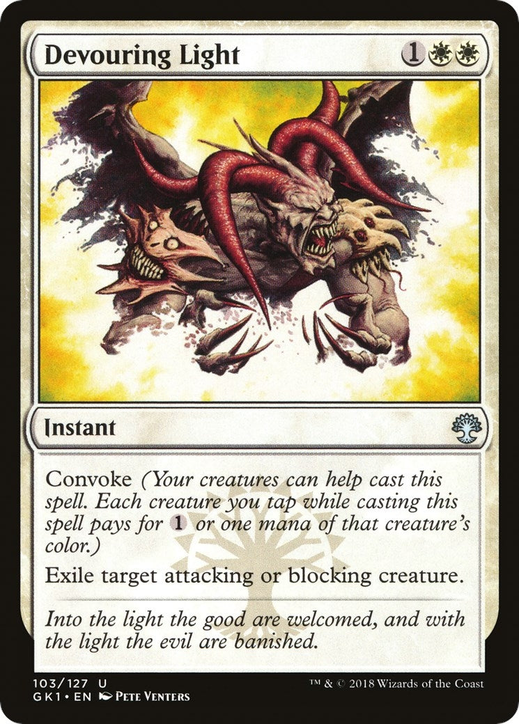 Image for Devouring Light (Guilds of Ravnica: Guild Kits) (103) - Magic: The Gathering