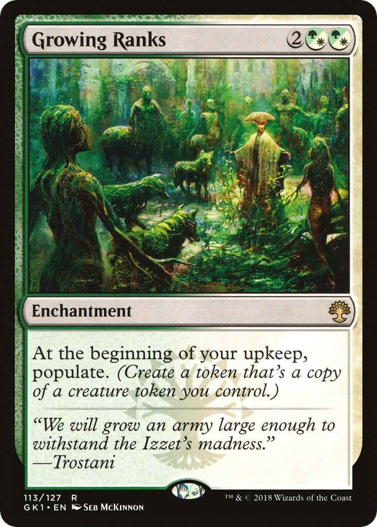 Image for Growing Ranks (Guilds of Ravnica: Guild Kits) (113) - Magic: The Gathering