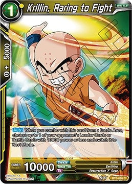 Image for Krillin, Raring to Fight (Miraculous Revival) (BT5-085) - Dragon Ball Super: Masters