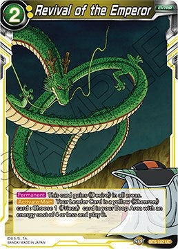 Image for Revival of the Emperor (Miraculous Revival) (BT5-102) - Dragon Ball Super: Masters