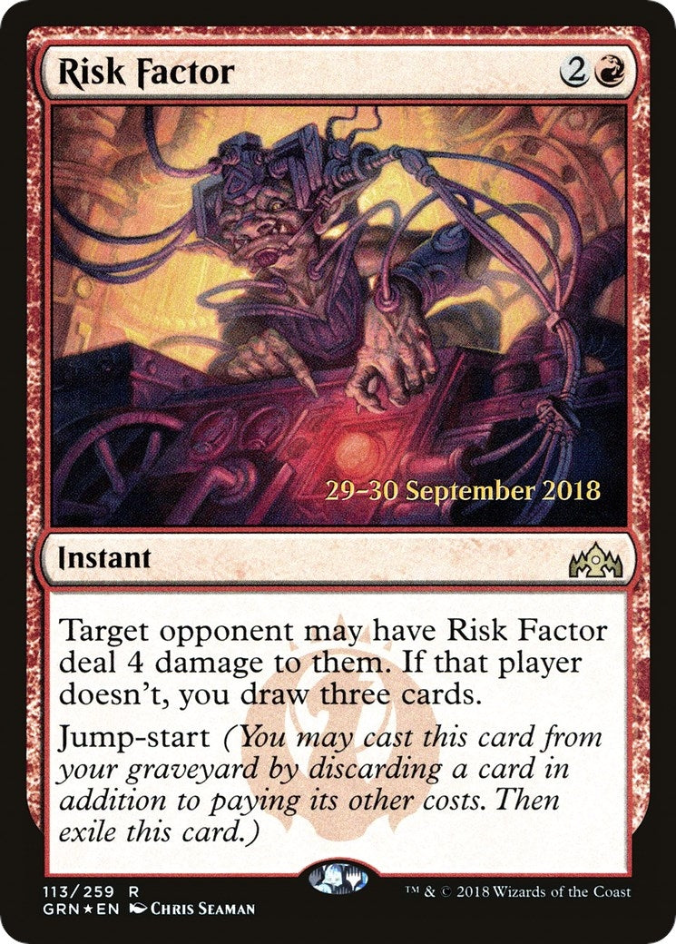 Image for Risk Factor (Prerelease Cards) (113) - Magic: The Gathering