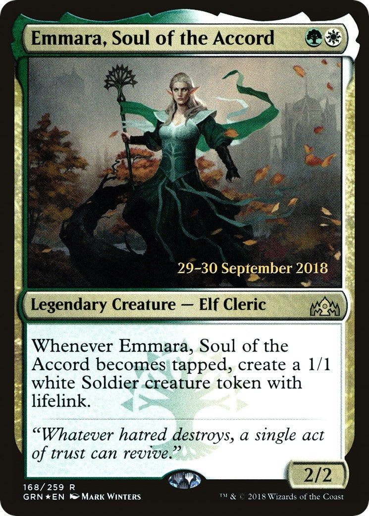 Image for Emmara, Soul of the Accord (Prerelease Cards) (168) - Magic: The Gathering