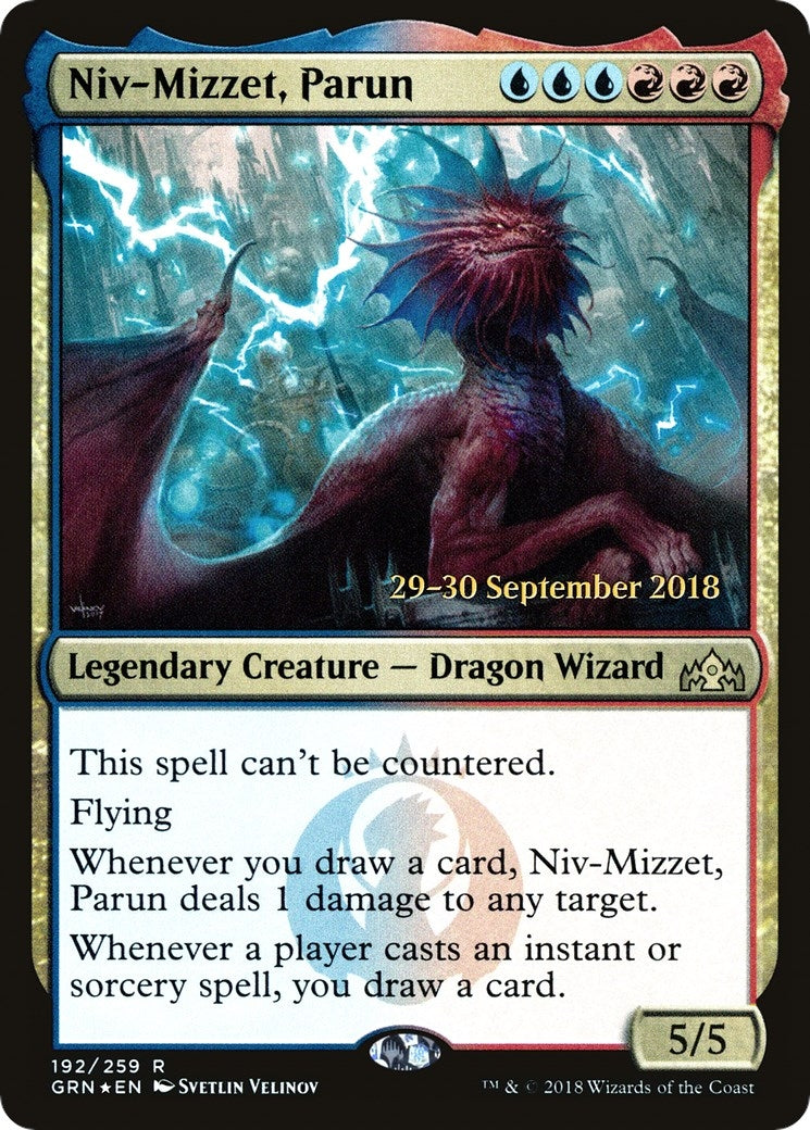 Image for Niv-Mizzet, Parun (Prerelease Cards) (192) - Magic: The Gathering