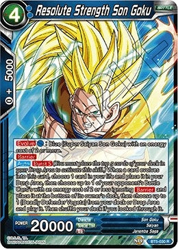 Image for Resolute Strength Son Goku (Miraculous Revival) (BT5-030) - Dragon Ball Super: Masters