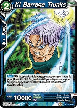 Image for Ki Barrage Trunks (Miraculous Revival) (BT5-036) - Dragon Ball Super: Masters