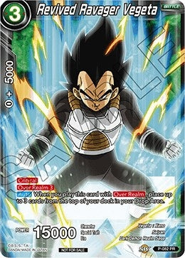 Image for Revived Ravager Vegeta (Promotion Cards) (P-082) - Dragon Ball Super: Masters