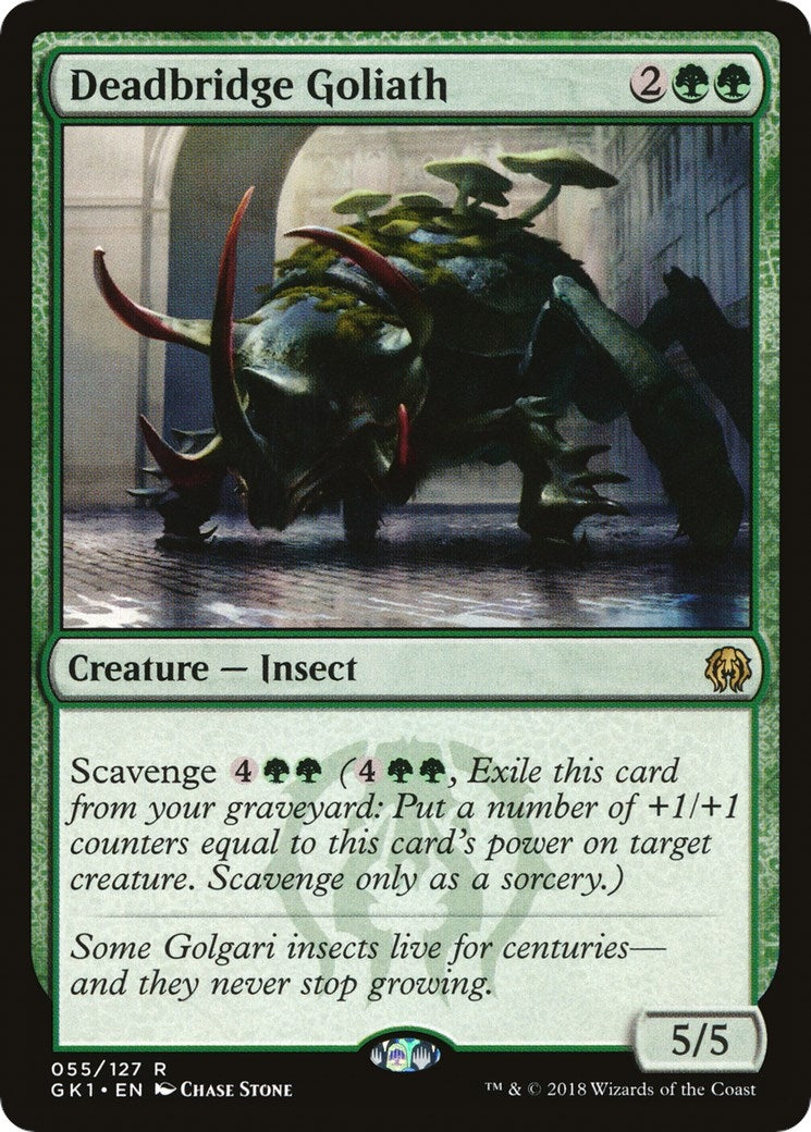 Image for Deadbridge Goliath (Guilds of Ravnica: Guild Kits) (55) - Magic: The Gathering
