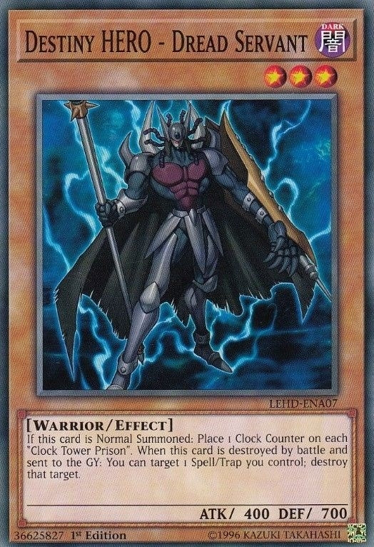 Image for Destiny HERO - Dread Servant (Legendary Hero Decks) (LEHD-ENA07) - YuGiOh