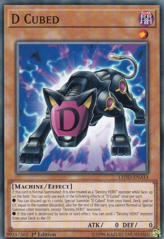 Image for D Cubed (Legendary Hero Decks) (LEHD-ENA14) - YuGiOh