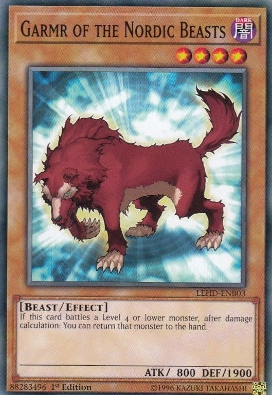 Image for Garmr of the Nordic Beasts (Legendary Hero Decks) (LEHD-ENB03) - YuGiOh