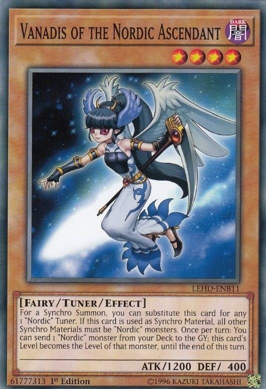 Image for Vanadis of the Nordic Ascendant (Legendary Hero Decks) (LEHD-ENB11) - YuGiOh