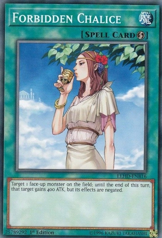 Image for Forbidden Chalice (Legendary Hero Decks) (LEHD-ENB16) - YuGiOh