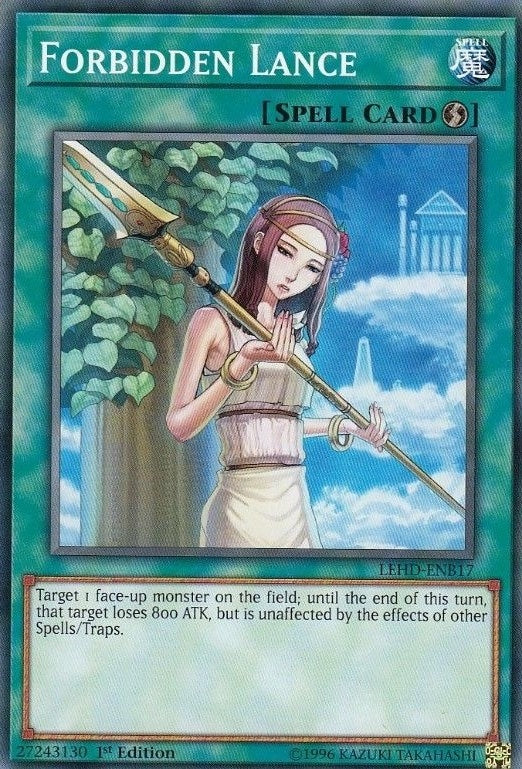Image for Forbidden Lance (Legendary Hero Decks) (LEHD-ENB17) - YuGiOh