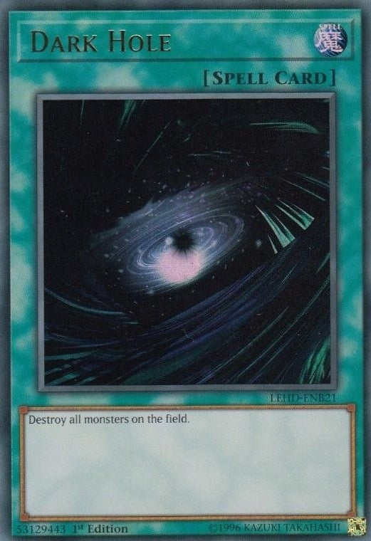 Image for Dark Hole (UR) (Legendary Hero Decks) (LEHD-ENB21) - YuGiOh