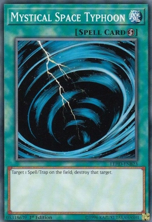 Image for Mystical Space Typhoon (Legendary Hero Decks) (LEHD-ENB23) - YuGiOh