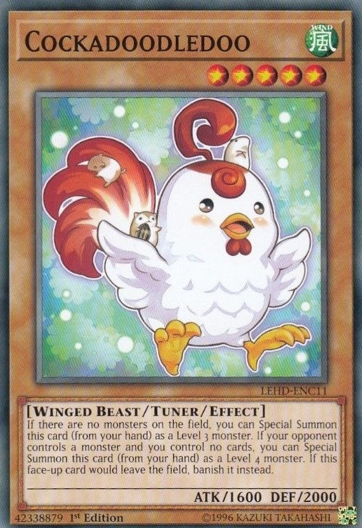 Image for Cockadoodledoo (Legendary Hero Decks) (LEHD-ENC11) - YuGiOh