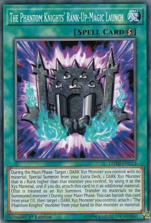 Image for The Phantom Knights' Rank-Up-Magic Launch (Legendary Hero Decks) (LEHD-ENC13) - YuGiOh