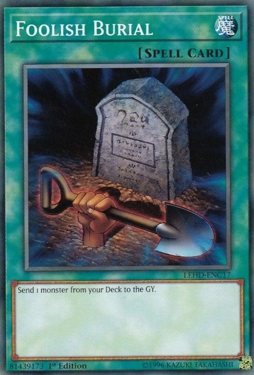Image for Foolish Burial (Legendary Hero Decks) (LEHD-ENC17) - YuGiOh