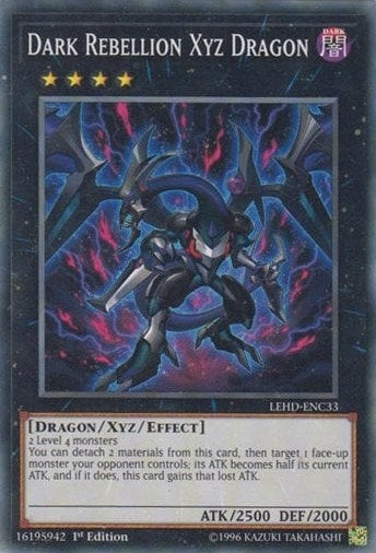 Image for Dark Rebellion Xyz Dragon (Legendary Hero Decks) (LEHD-ENC33) - YuGiOh