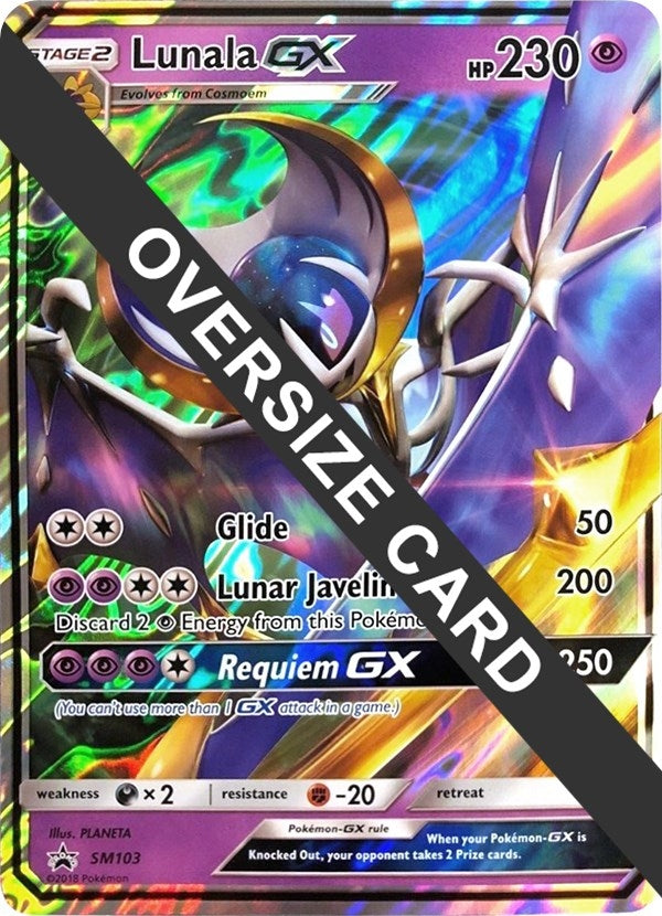 Image for Lunala GX - SM103 (Jumbo Cards) (SM103) - Pokemon