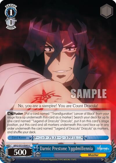 Image for Darnic Prestone Yggdmillennia (Fate/Apocrypha) (APO/S53-E093 C) - Weiss Schwarz