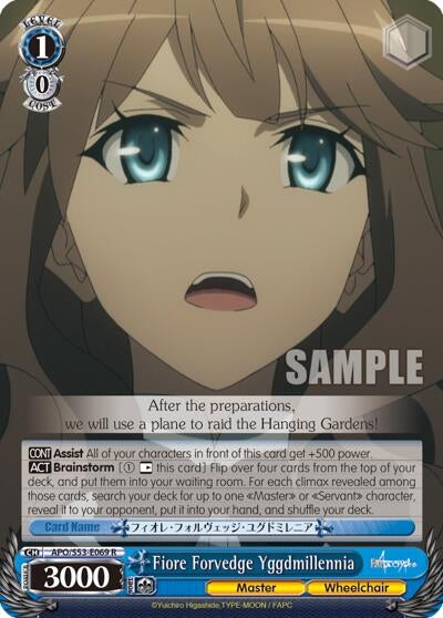 Image for Fiore Forvedge Yggdmillennia (Fate/Apocrypha) (APO/S53-E069 R) - Weiss Schwarz