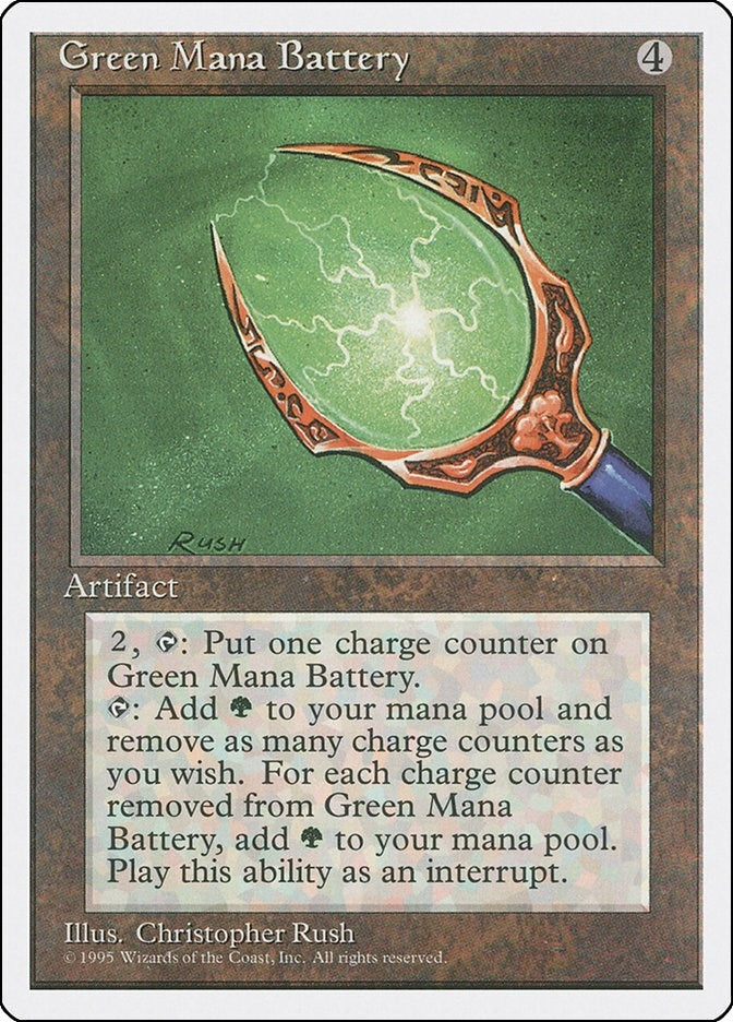 Image for Green Mana Battery (Fourth Edition) - Magic: The Gathering