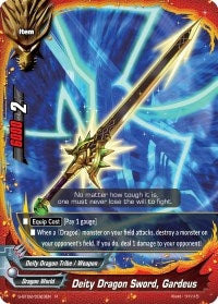 Image for Deity Dragon Sword, Gardeus (Dimension Destroyer) (S-BT02/0023EN) - Future Card BuddyFight