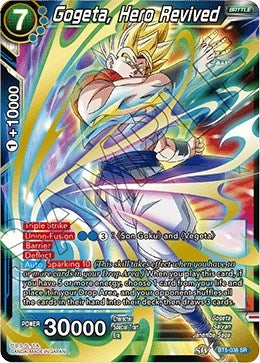 Image for Gogeta, Hero Revived (Miraculous Revival) (BT5-038) - Dragon Ball Super: Masters