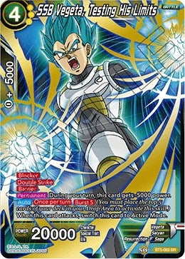 Image for SSB Vegeta, Testing His Limits (Miraculous Revival) (BT5-083) - Dragon Ball Super: Masters