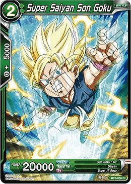 Image for Super Saiyan Son Goku (Green) (Miraculous Revival) (BT5-056) - Dragon Ball Super: Masters