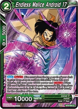 Image for Endless Malice Android 17 (Miraculous Revival) (BT5-064) - Dragon Ball Super: Masters