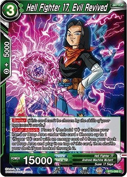 Image for Hell Fighter 17, Evil Revived (Miraculous Revival) (BT5-066) - Dragon Ball Super: Masters