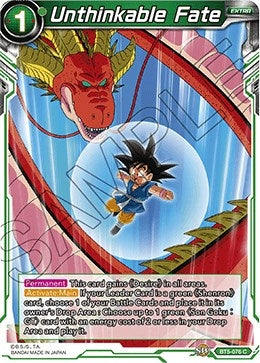 Image for Unthinkable Fate (Miraculous Revival) (BT5-076) - Dragon Ball Super: Masters
