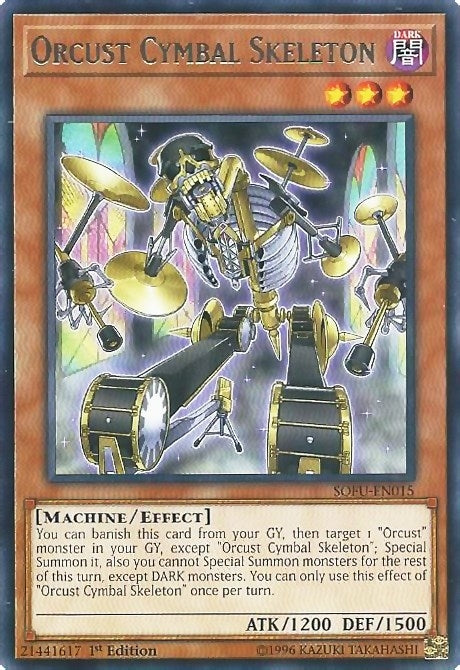 Image for Orcust Cymbal Skeleton (Soul Fusion) (SOFU-EN015) - YuGiOh