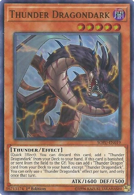Image for Thunder Dragondark (Soul Fusion) (SOFU-EN019) - YuGiOh
