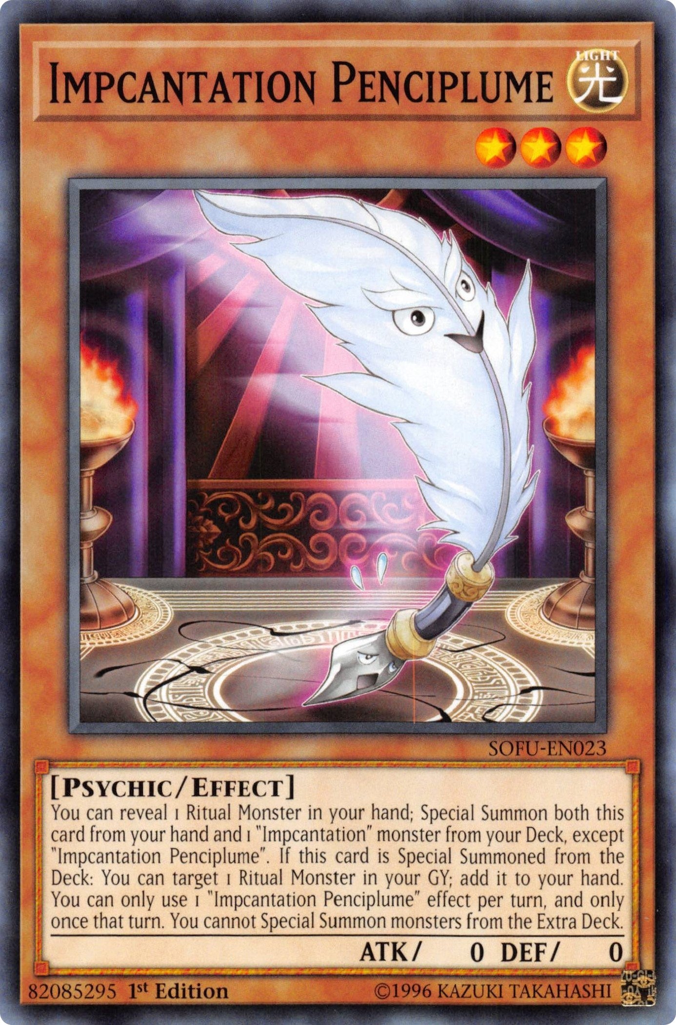 Image for Impcantation Penciplume (Soul Fusion) (SOFU-EN023) - YuGiOh