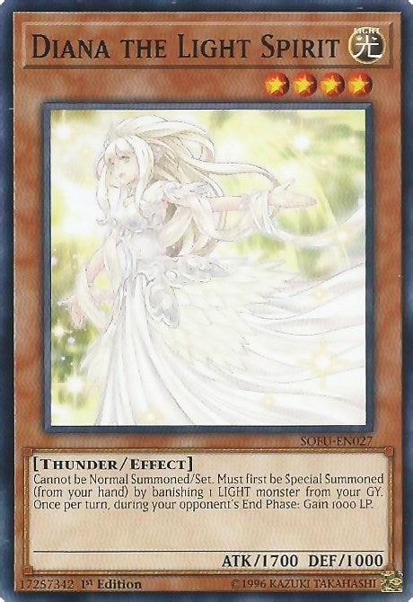 Image for Diana the Light Spirit (Soul Fusion) (SOFU-EN027) - YuGiOh