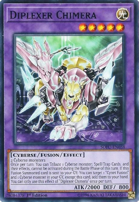 Image for Diplexer Chimera (Soul Fusion) (SOFU-EN038) - YuGiOh