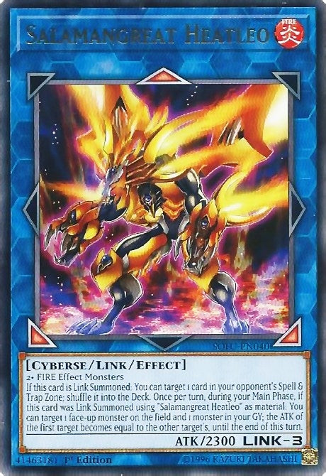 Image for Salamangreat Heatleo (Soul Fusion) (SOFU-EN040) - YuGiOh