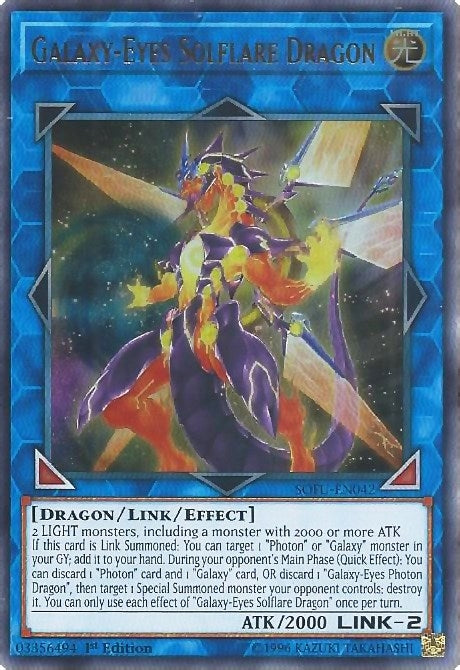 Image for Galaxy-Eyes Solflare Dragon (Soul Fusion) (SOFU-EN042) - YuGiOh