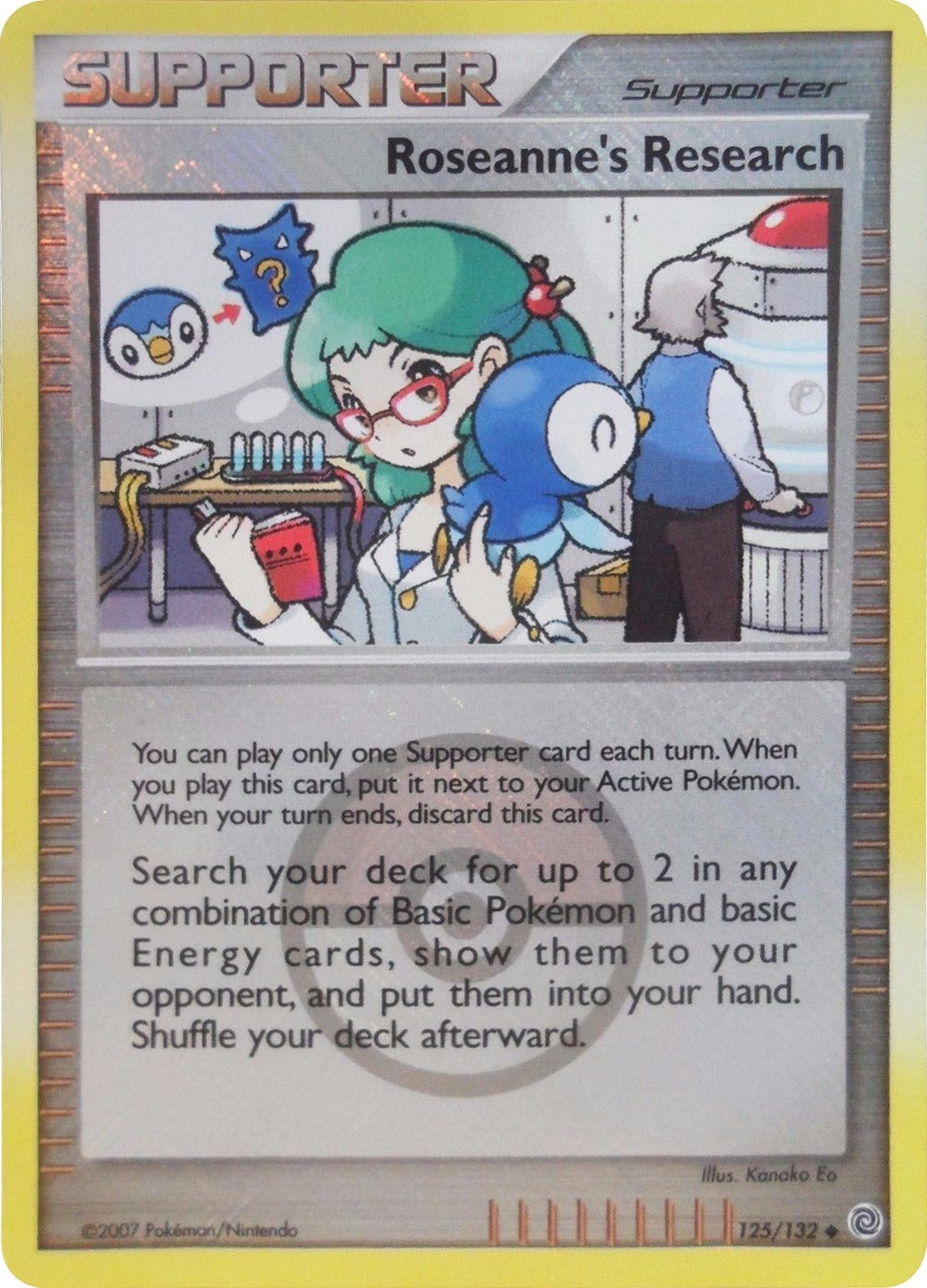 Image for Roseanne's Research - 125/132 (League Promo) (League & Championship Cards) (125/132) - Pokemon