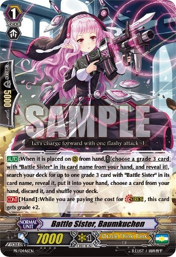 Image for Battle Sister, Baumkuchen (Promo Cards) (PR/0446EN) - Cardfight Vanguard