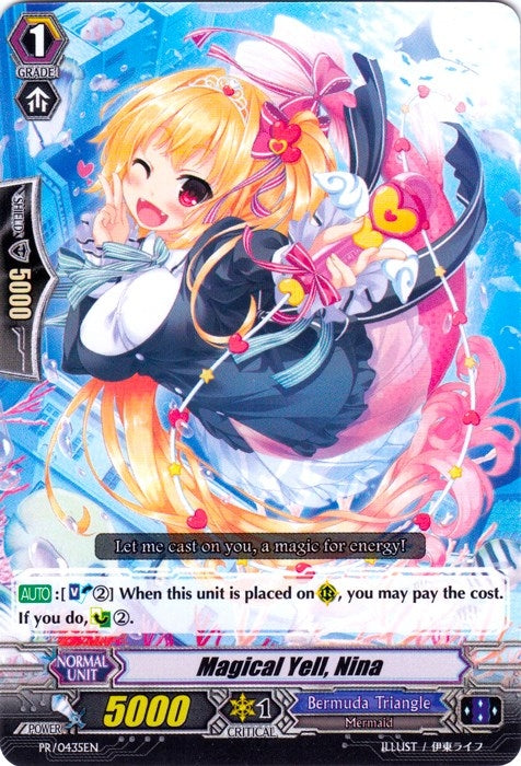 Image for Magical Yell, Nina - PR/0435EN (Promo Cards) (PR/0435EN) - Cardfight Vanguard