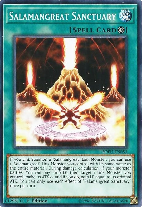 Image for Salamangreat Sanctuary (Soul Fusion) (SOFU-EN051) - YuGiOh