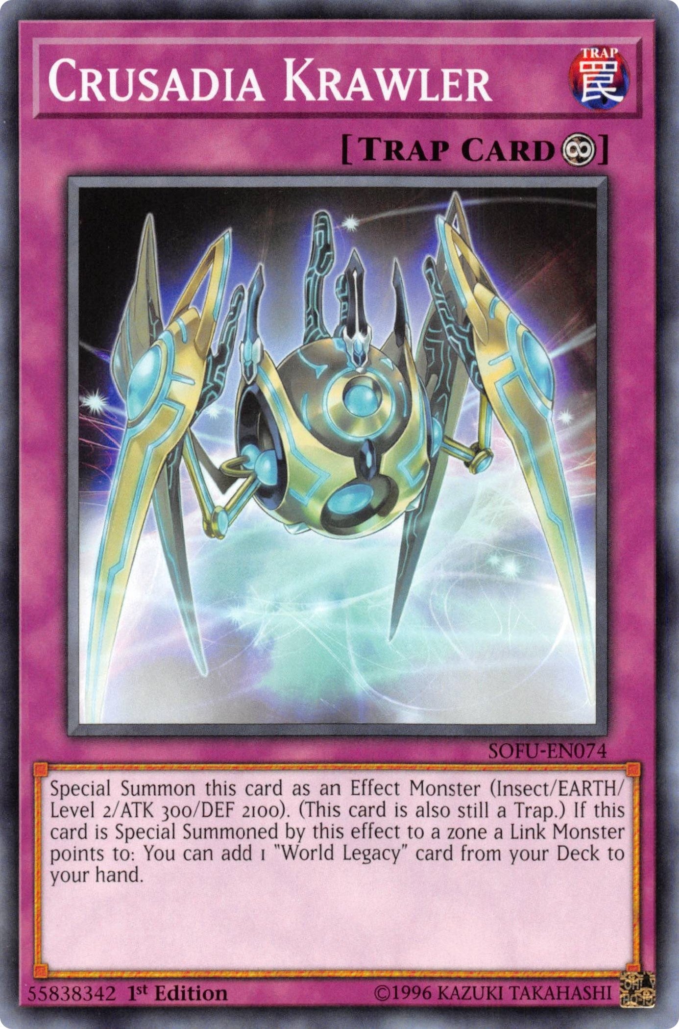 Image for Crusadia Krawler (Soul Fusion) (SOFU-EN074) - YuGiOh