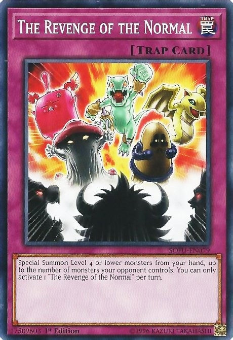 Image for The Revenge of the Normal (Soul Fusion) (SOFU-EN079) - YuGiOh